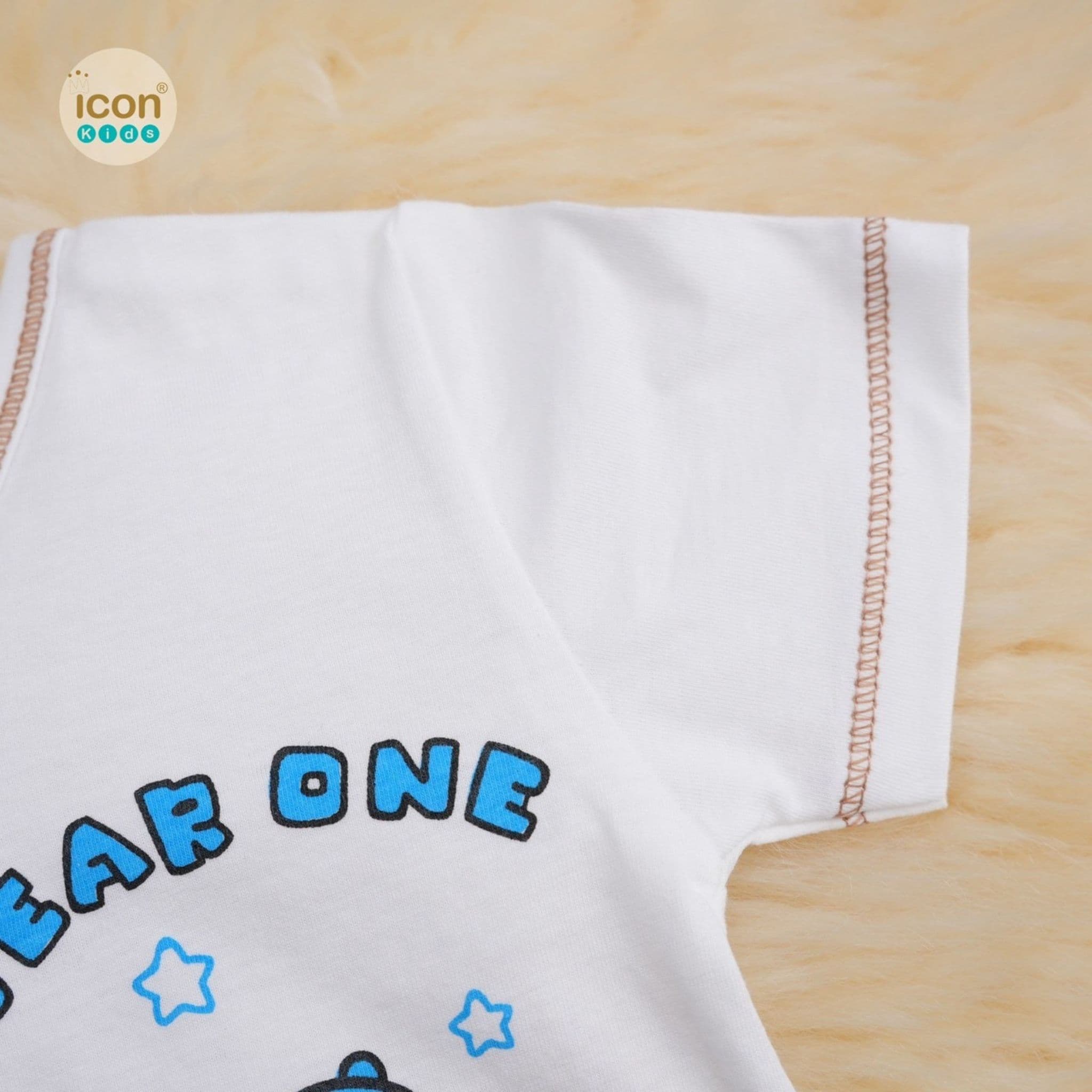 Icon Kids เซ็ตเสื้อเด็กแรกเกิด 0-3 เดือน แพ็ค 3 ตัว (ผูก/กระดุม) ผ้าคอตตอน ใส่สบาย | Babytrend thumbnail 2