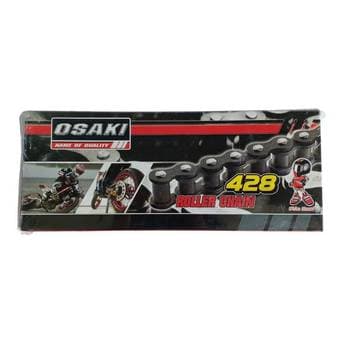 OSAKI (428) โซ่ดำ โซ่ "104ข้อ (104L)" ของแท้ แข็งแรง ทนทาน ได้มาตรฐาน ทนแรงกระชากได้ดี อายุใช้งานยาวนาน ตรงรุ่น thumbnail 3