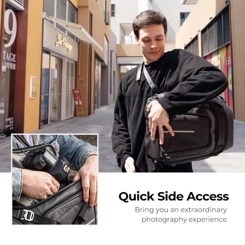 K&F Alpha 25L Professional High Technology Camera Bag กระเป๋ากล้องเป้สะพายหลัง กันน้ำ กันกระแทก thumbnail 3