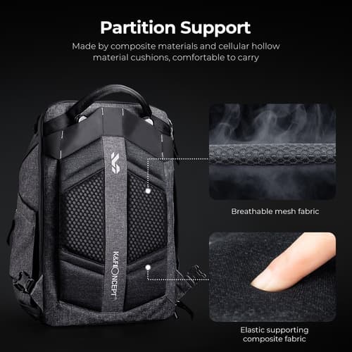 K&F Alpha 25L Professional High Technology Camera Bag กระเป๋ากล้องเป้สะพายหลัง กันน้ำ กันกระแทก thumbnail 9