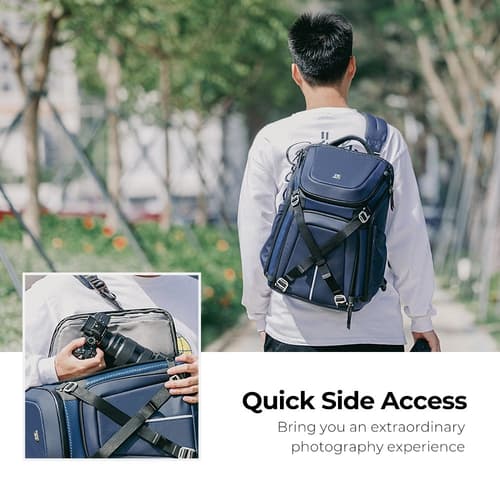 K&F Alpha 25L Professional High Technology Camera Bag กระเป๋ากล้องเป้สะพายหลัง กันน้ำ กันกระแทก thumbnail 4
