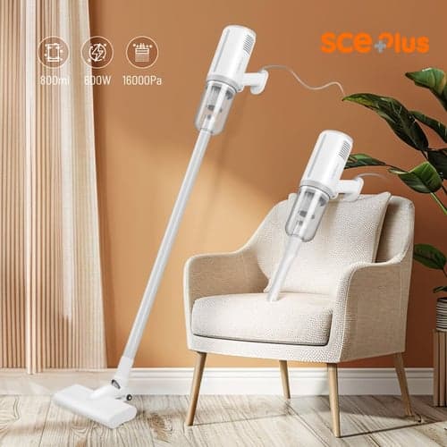 SCE PLUS Vacuum Cleaner Dust เครื่องดูดฝุ่นแรงดูด 16KPa รุ่น Vc-Y - รับประกัน 2 ปี – image 1