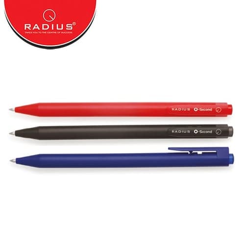 RADIUS ปากกาเจล O-SECOND (PUSH BUTTON COLOR) 1 กล่อง thumbnail 2
