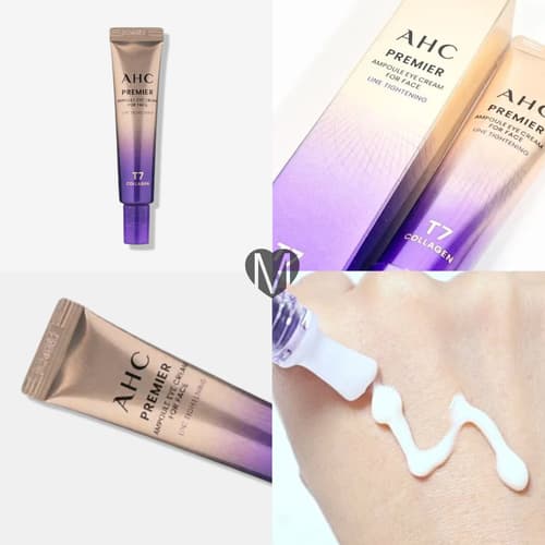 AHC Premier Ampoule Eye Cream For Face Line Tightening T7 Collagen 12ml อายครีมคอลลาเจนสูตรใหม่ กระชับผิวชัดเป๊ะ thumbnail 2