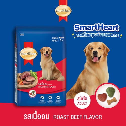 SmartHeart Adult Roast Beef 20 KG. thumbnail 2