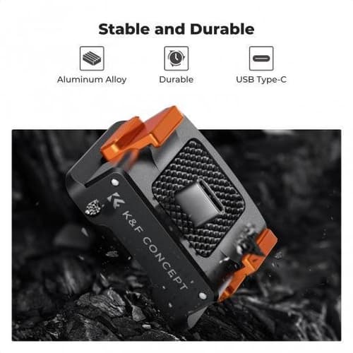 K&F Charging Adapter Base สำหรับ DJI Pocket 3 รองรับ Arca + Magnetic Finger ถ่าย+ชาร์จพร้อมกันได้ thumbnail 6
