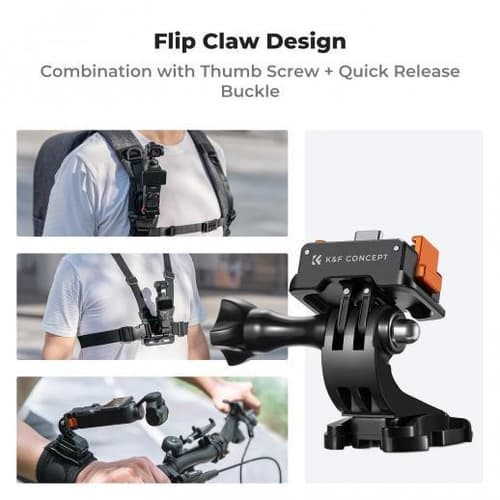 K&F Charging Adapter Base สำหรับ DJI Pocket 3 รองรับ Arca + Magnetic Finger ถ่าย+ชาร์จพร้อมกันได้ thumbnail 4