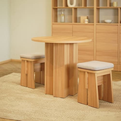 HARV โต๊ะกลม ZAG Round Table W80xD80xH75 รุ่น T809 thumbnail 2
