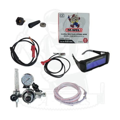 AM-WELD เครื่องเชื่อม มิก รุ่น MIG-165FC (IGBT) กระแสเชื่อม160A แถมลวดเชื่อม5kg.+ตัวปรับCO2+แว่นปรับแสง **ของแท้100%** thumbnail 7