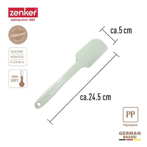 ไม้พายสปาตูล่าซิลิโคน Zenker Premium Silicone Spatula for Baking and Cooking, Non-Stick 6944804500066 thumbnail 4