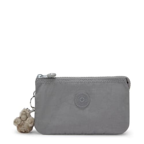 กระเป๋าสตางค์ Kipling รุ่น CREATIVITY L สี INVITING GREY – image 1
