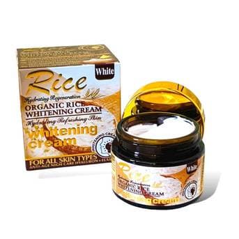 Wokali Organic Rice Anti-Blemish Whitening Cream 50ml ผลิตภัณฑ์ครีมบำรุงผิวหน้าสูตรพิเศษจากสารสกัดธรรมชาติ thumbnail 3