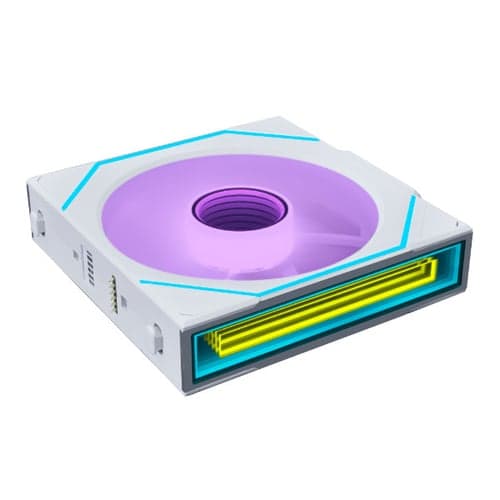 (พัดลมเคส) LIAN LI UNI FAN SL-INF Wireless PACK3 / PACK1 120MM FAN With Controller Black/White thumbnail 8