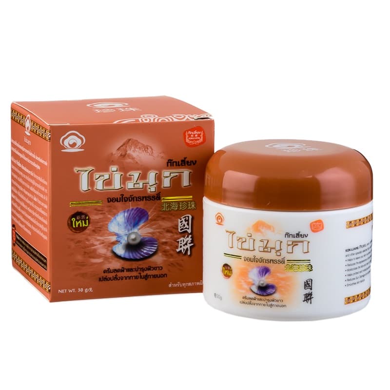 Kokliang Pack 2 Pearl Cream 30 g x 2 Free Kokliang Herbal Soap Original 90 g thumbnail 2