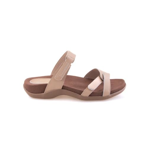 Dortmuend F-Series JF133 026-000 Khaki "Flats & Comfort" รองเท้าส้นเตี้ยเพื่อสุขภาพ thumbnail 2