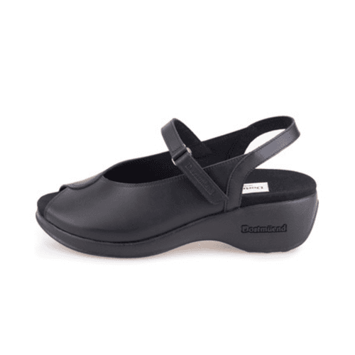 Dortmuend Pro Series Mule JF577 070-000 Black รองเท้าสุขภาพที่พื้นรับโค้งเว้าเพื่อความสบายของอุ้งเท้า thumbnail 3