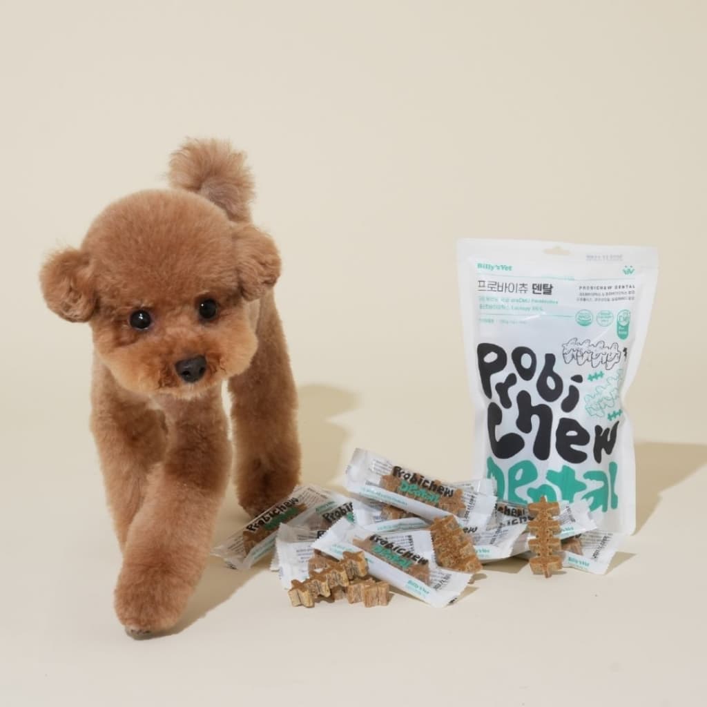 Billy's Vet - Probichew Dental ขนมขัดฟันที่มีโพสต์ไบโอติกส์! สำหรับสุนัข นำเข้าจากเกาหลี thumbnail 10