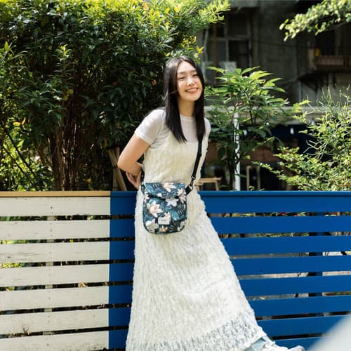 RITE Flower Series (V9) X Fo Fellow : GROUP pocket bag M : สะพายข้าง F5140074 thumbnail 6