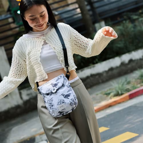RITE Flower Series (V9) X Fo Fellow : GROUP pocket bag M : สะพายข้าง F5140074 thumbnail 8