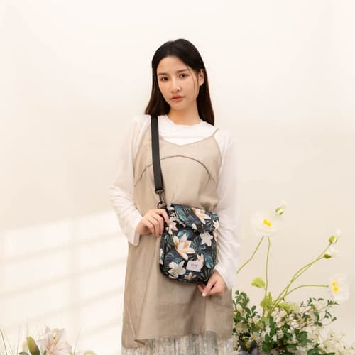 RITE Flower Series (V9) X Fo Fellow : GROUP pocket bag M : สะพายข้าง F5140074 thumbnail 9