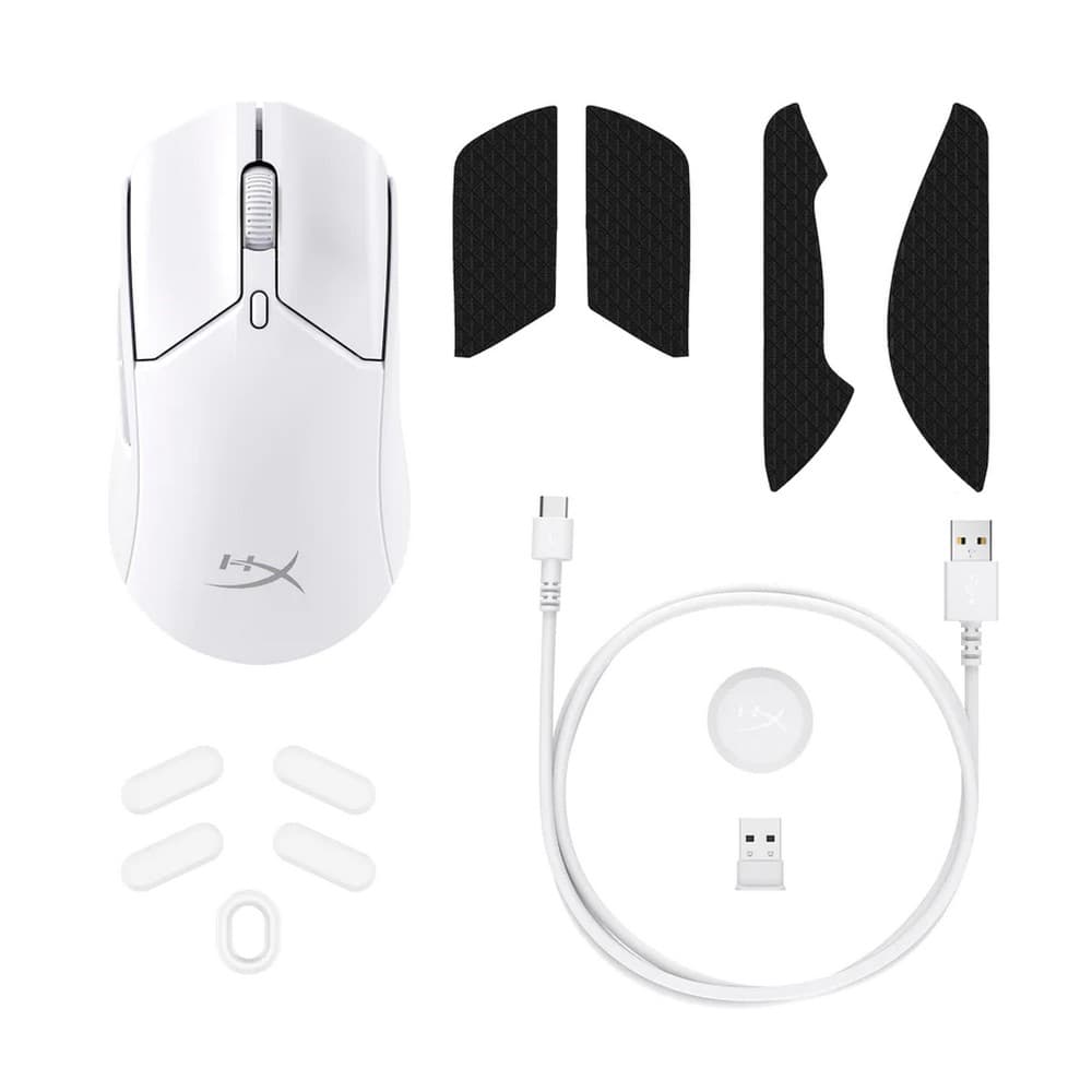 HYPER X MOUSE PULSEFIRE HASTE 2 WIRELESS WHITE : 6N0A9AA thumbnail 2